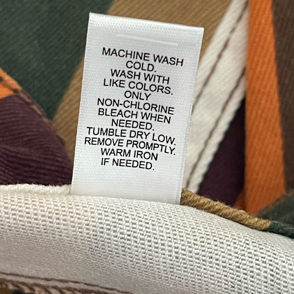 Versona Multicolor Stripe Flaired Bottom Jeans - Picture 8 of 13